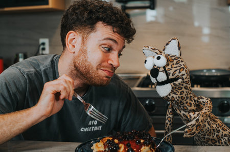 Photo of Cheetah and Goodboy Noah