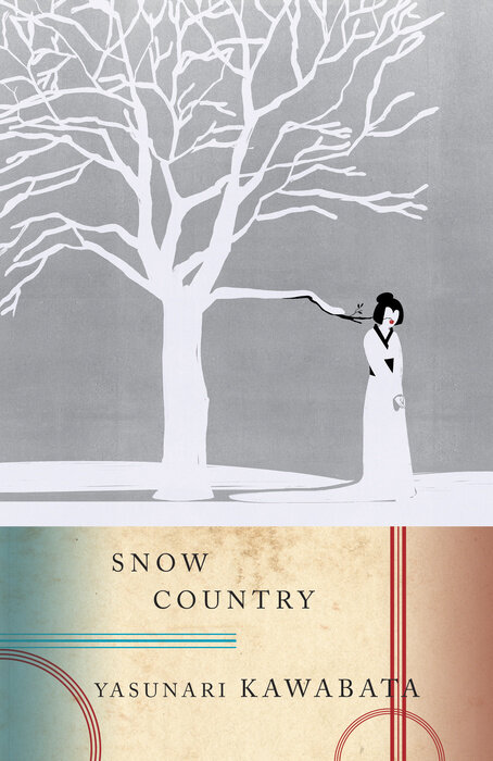 Snow Country by Yasunari Kawabata, Vintage paperback cover, ISBN 9780679761044