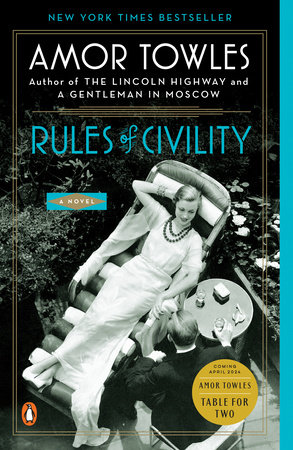 Rules of Civility Book Cover Picture
