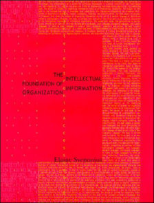 The Intellectual Foundation of Information Organization