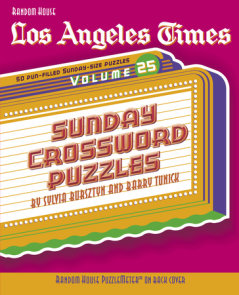 Los Angeles Times Sunday Crossword Puzzles, Volume 25