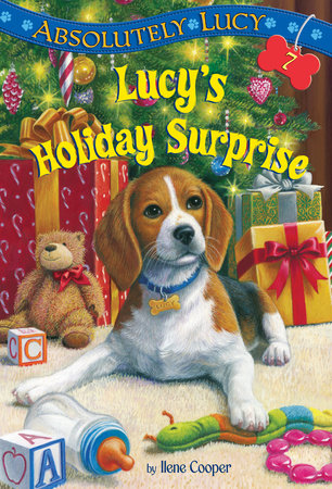 Absolutely Lucy #7: Lucy's Holiday Surprise by Ilene Cooper; illustrated by Royce Fitzgerald