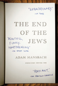 The End of the Jews
