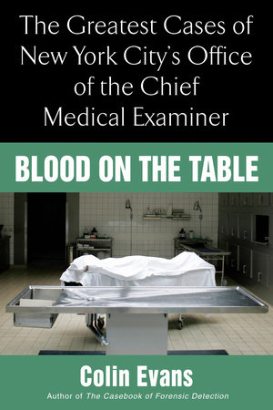 Blood On the Table by Colin Evans