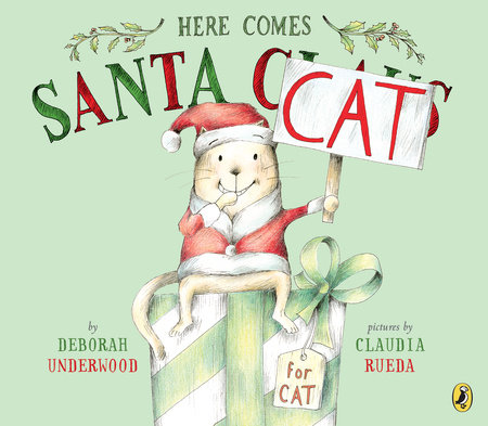 Here Comes Santa Cat Book Cover Picture