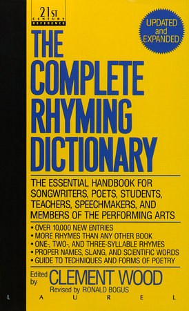The Complete Rhyming Dictionary by Clement Wood