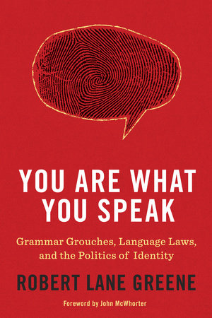 You Are What You Speak Book Cover Picture