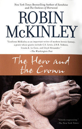 The Hero and the Crown Book Cover Picture