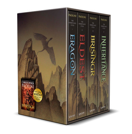 The Inheritance Cycle 4-Book Trade Paperback Boxed Set by Christopher Paolini