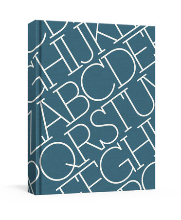 House Industries Indigo Linen Journal by House Industries