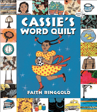 Cassie's Word Quilt by Faith Ringgold