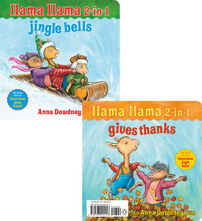 Llama Llama 2-in-1: Gives Thanks/Jingle Bells by Anna Dewdney