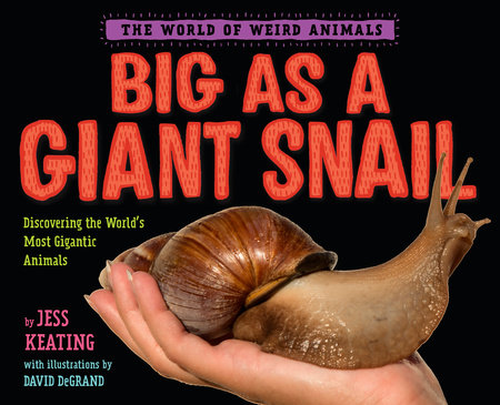 Big as a Giant Snail by Jess Keating; with illustrations by David DeGrand