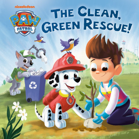 The Clean, Green Rescue! (PAW Patrol) by Cara Stevens