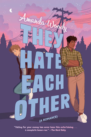 They Hate Each Other Book Cover Picture