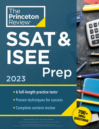 Princeton Review SSAT & ISEE Prep, 2023 by The Princeton Review