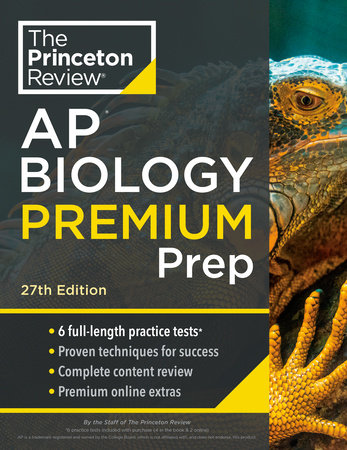 Princeton Review AP Biology Premium Prep, 27th Edition by The Princeton Review