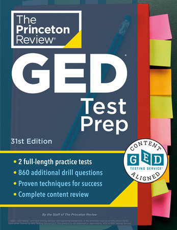 Princeton Review GED Test Prep, 31st Edition by The Princeton Review