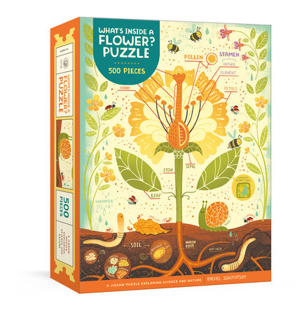 What's Inside a Flower? Puzzle by Rachel Ignotofsky