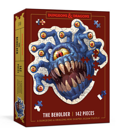 Dungeons & Dragons Mini Shaped Jigsaw Puzzle: The Beholder Edition by Official Dungeons & Dragons Licensed