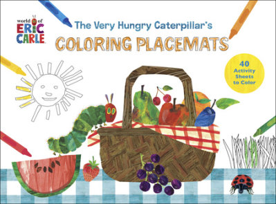 The Very Hungry Caterpillar's Coloring Placemats
