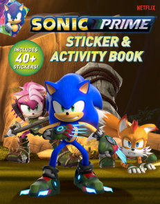 The Ultimate Sonic Prime Coloring Book: 9780593750483