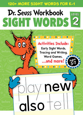 Dr. Seuss Sight Words Level 2 Workbook by Dr. Seuss