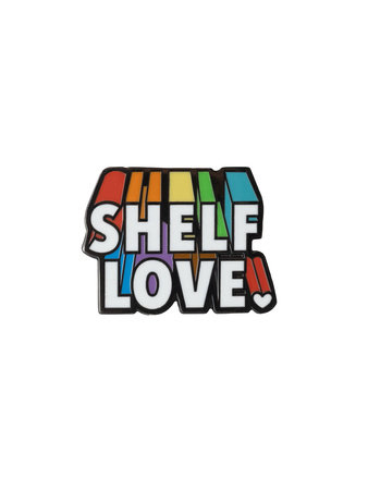Shelf Love Enamel Pin by Out of Print