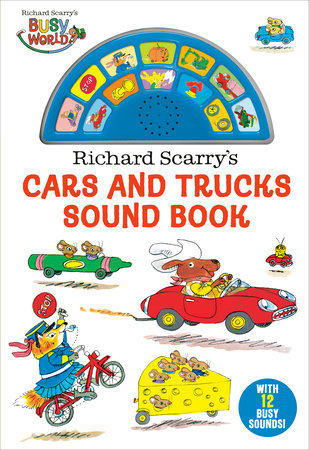 Richard Scarry's Cars and Trucks Sound Book Book Cover Picture