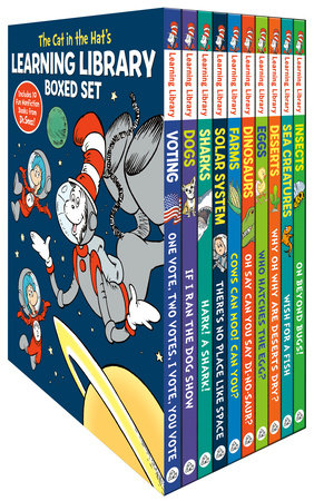 The Cat in the Hat's Learning Library Boxed Set by Bonnie Worth and Tish Rabe; illustrated by Aristides Ruiz, Joe Mathieu and Steve Haefele