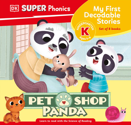 DK Super Phonics My First Decodable Stories Pet Shop Panda by DK and Phonic Books