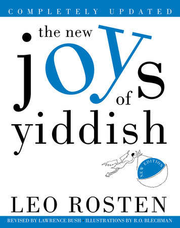 The New Joys of Yiddish by Leo Rosten