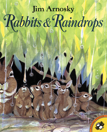 Rabbits and Raindrops by Jim Arnosky