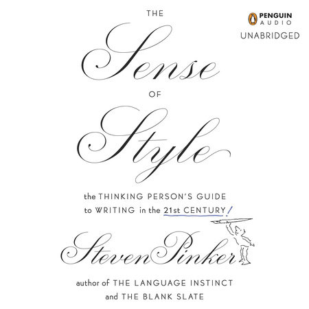 The Sense of Style by Steven Pinker