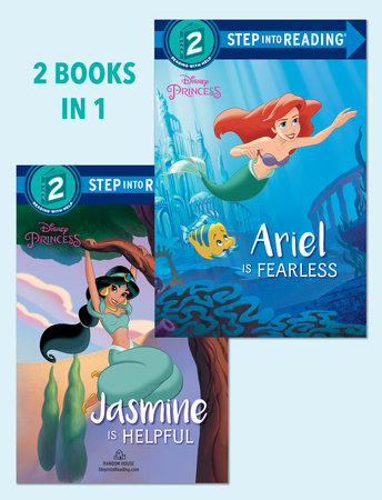 Ariel Is Fearless/Jasmine Is Helpful (Disney Princess) by Liz Marsham and Suzanne Francis