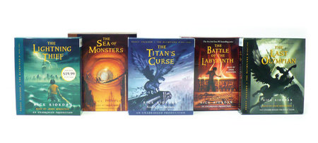 Percy Jackson and the Olympians books 1-5 CD Collection by Rick Riordan