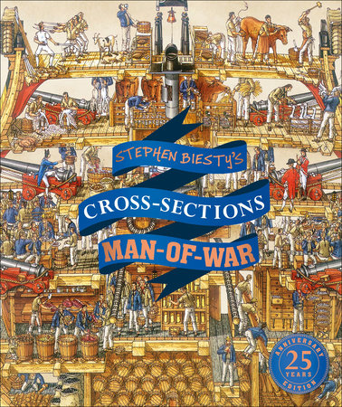 Stephen Biesty's Cross-Sections Man-of-War by Richard Platt