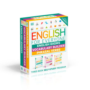 English for Everyone English Idioms, Vocabulary Builder, Phrasal Verbs 3 Book Box Set