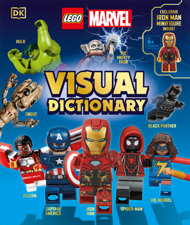 LEGO Marvel Visual Dictionary (Library Edition) by Simon Hugo and Amy Richau