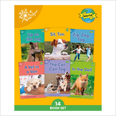 Phonic Books Dandelion World Stages 1-7 (Alphabet Code) by Phonic Books