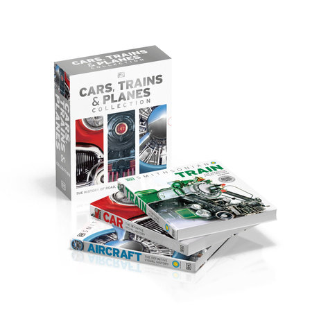 Cars, Trains, and Planes Collection by DK