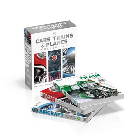 Cars, Trains, and Planes Collection by DK: 9780744097658