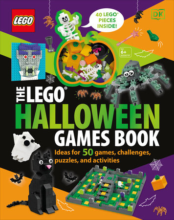 The LEGO Halloween Games Book by DK