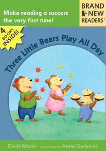 Three Little Bears Play All Day