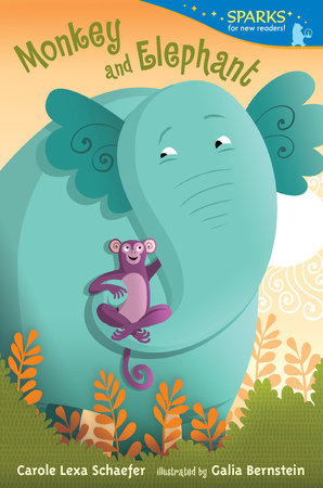 Monkey and Elephant by Carole Lexa Schaefer