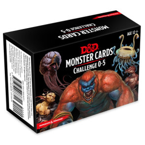 Dungeons & Dragons Spellbook Cards: Monsters 0-5 (D&D Accessory)