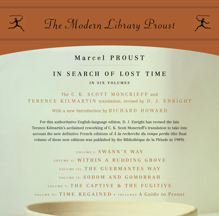 The Modern Library In Search of Lost Time, Complete and Unabridged 6-Book Bundle by Marcel Proust