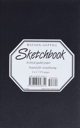 Small Sketchbook (Kivar, Black) by Watson-Guptill