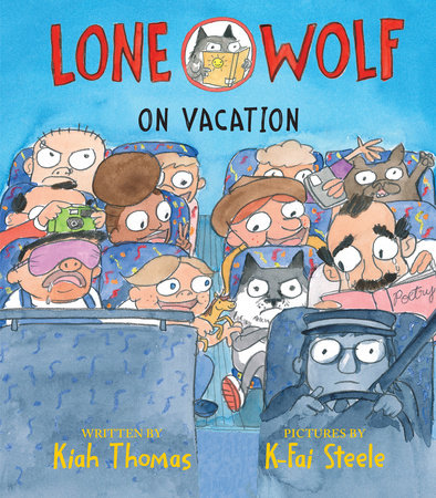 Lone Wolf on Vacation by Kiah Thomas