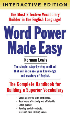 Word Power Made Easy by Norman Lewis